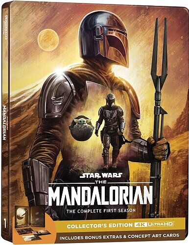 Mandalorian: The Complete First Season - Steelbook Edition (BLU-RAY 4K ULTRA HD)