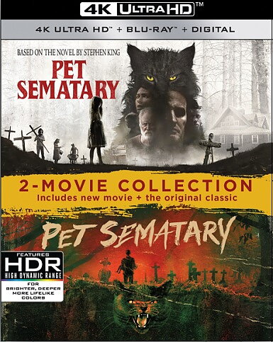 Pet Sematary 2-Movie Collection (BLU-RAY 4K ULTRA HD + BLU-RAY)