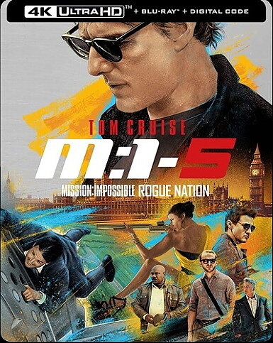 Mission: Impossible: Rogue Nation - Steelbook Edition (BLU-RAY 4K ULTRA HD + BLU-RAY)