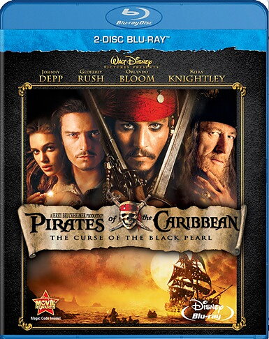 Pirates Of The Caribbean: The Curse Of The Black Pearl (BLU-RAY)