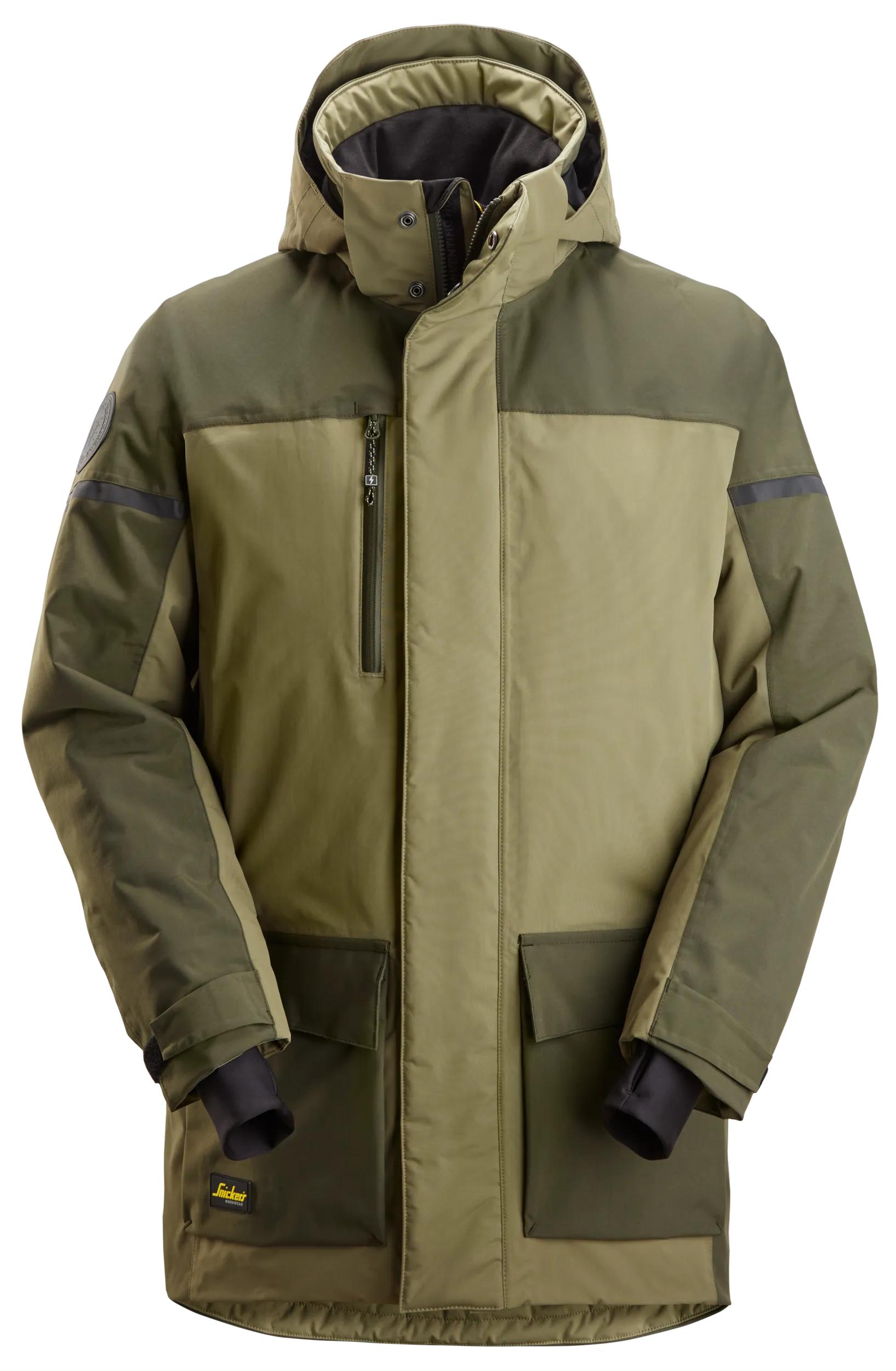 Snickers Workwear – AllroundWork, Vattentät fodrad parkas - 2