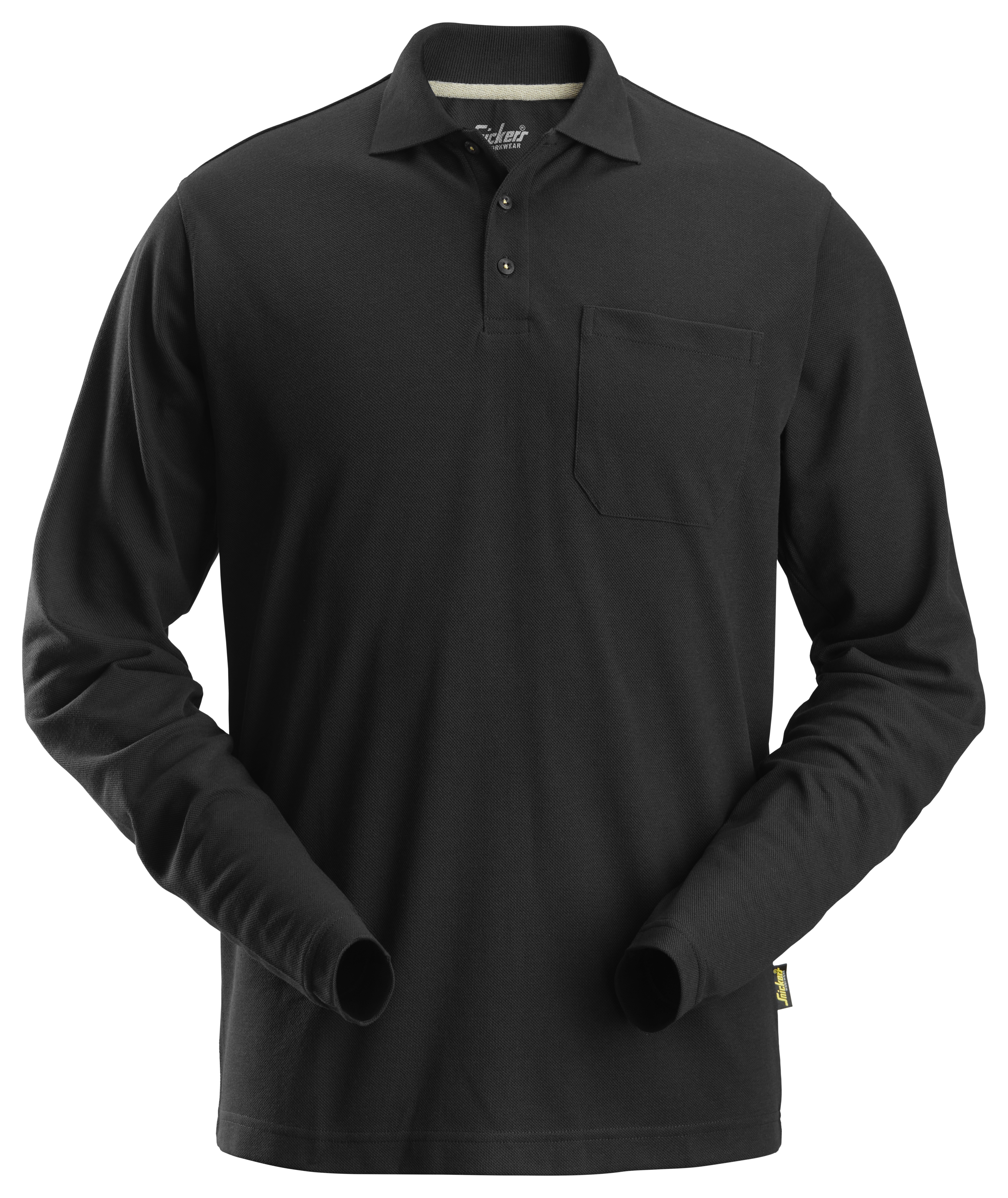 Snickers Workwear – Långärmad pikétröja