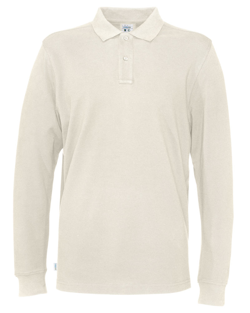 PIQUE LONG SLEEVE MAN Cottover Färg på REA - 2