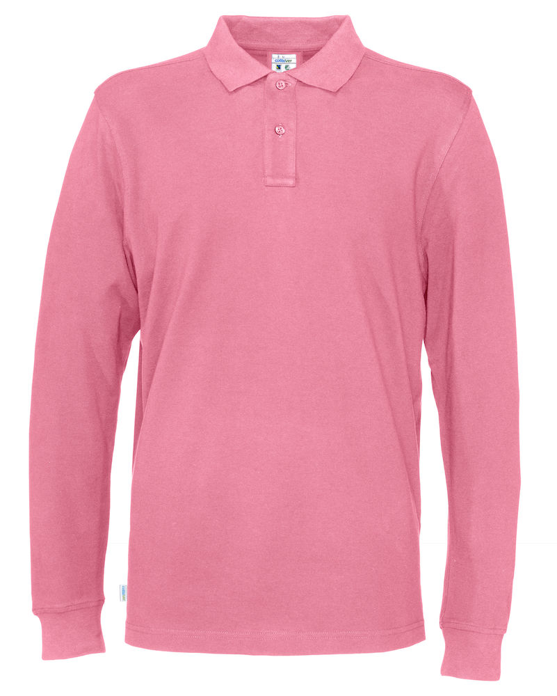 PIQUE LONG SLEEVE MAN Cottover Färg på REA - 12