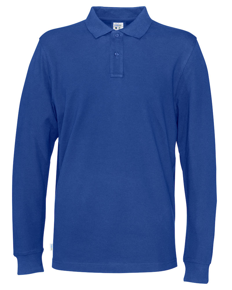 PIQUE LONG SLEEVE MAN Cottover Färg på REA - 7