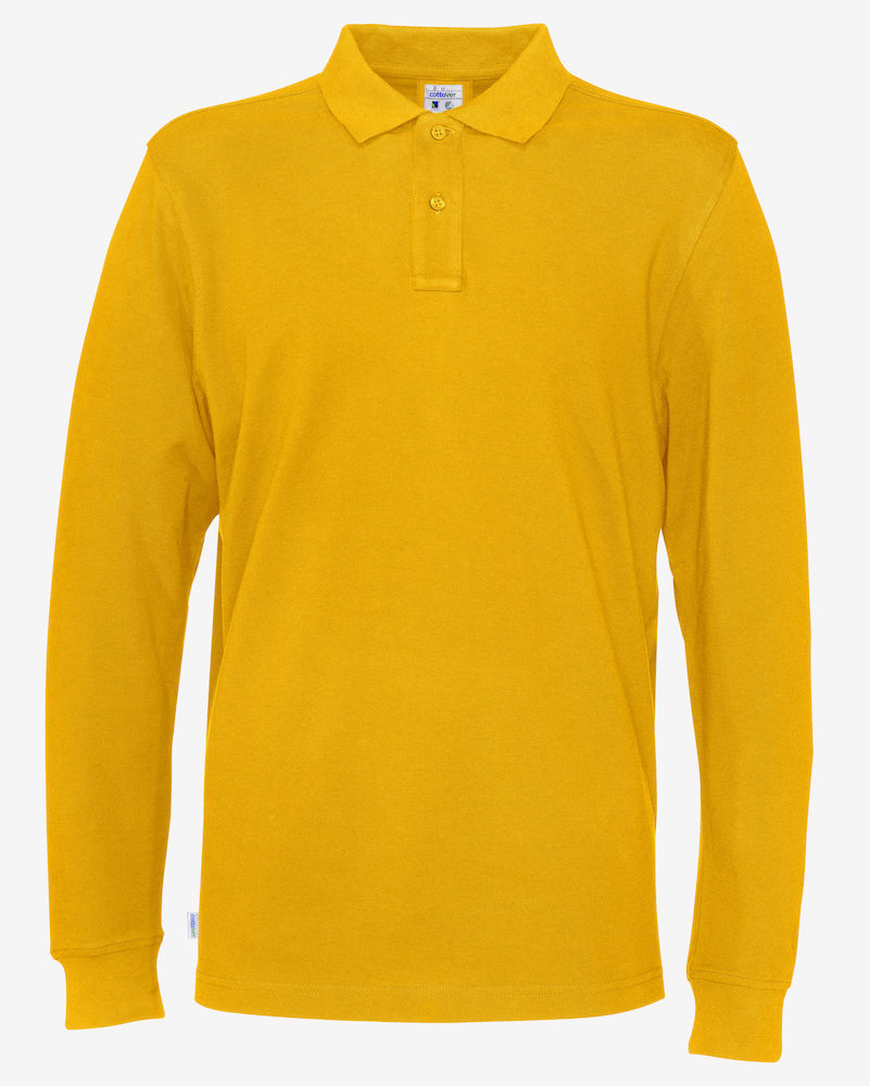 PIQUE LONG SLEEVE MAN Cottover Färg på REA - 3