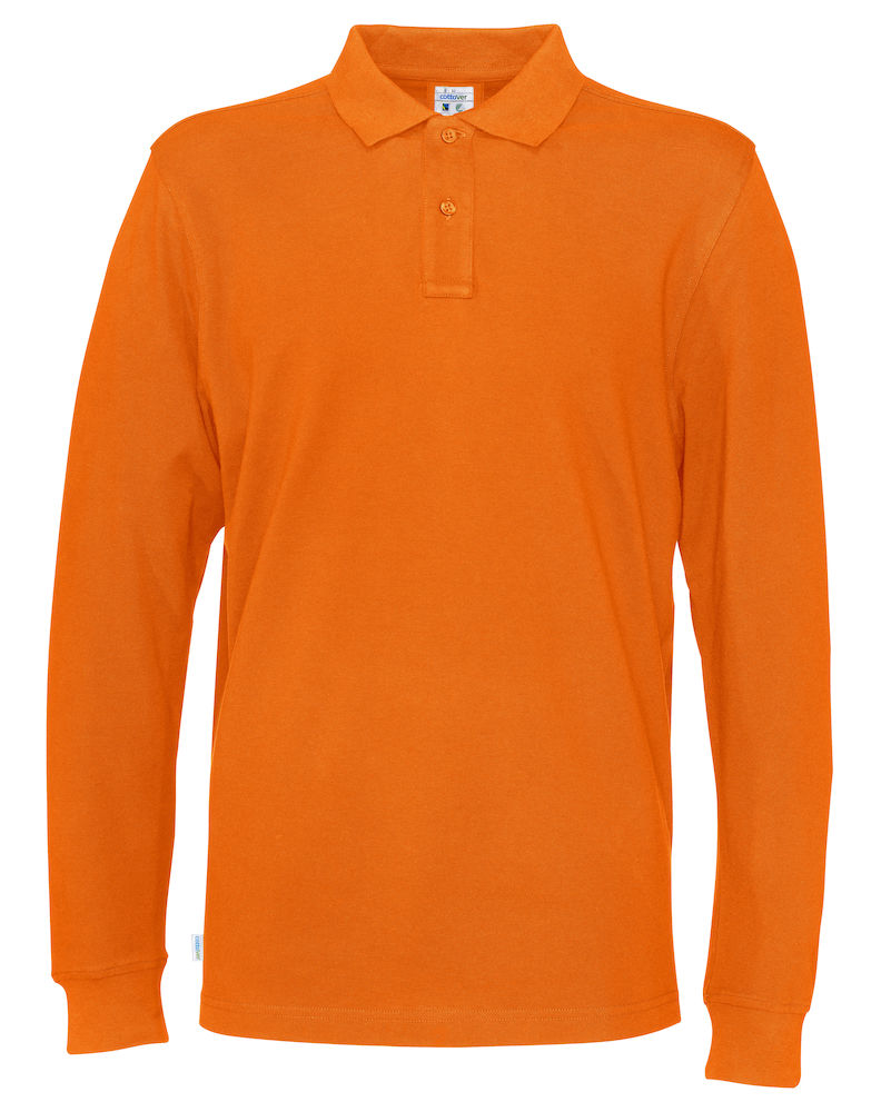PIQUE LONG SLEEVE MAN Cottover Färg på REA - 4