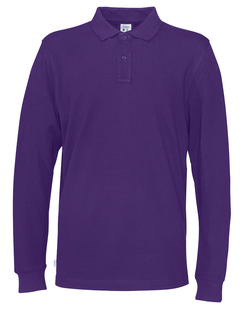 PIQUE LONG SLEEVE MAN Cottover Färg på REA - 9