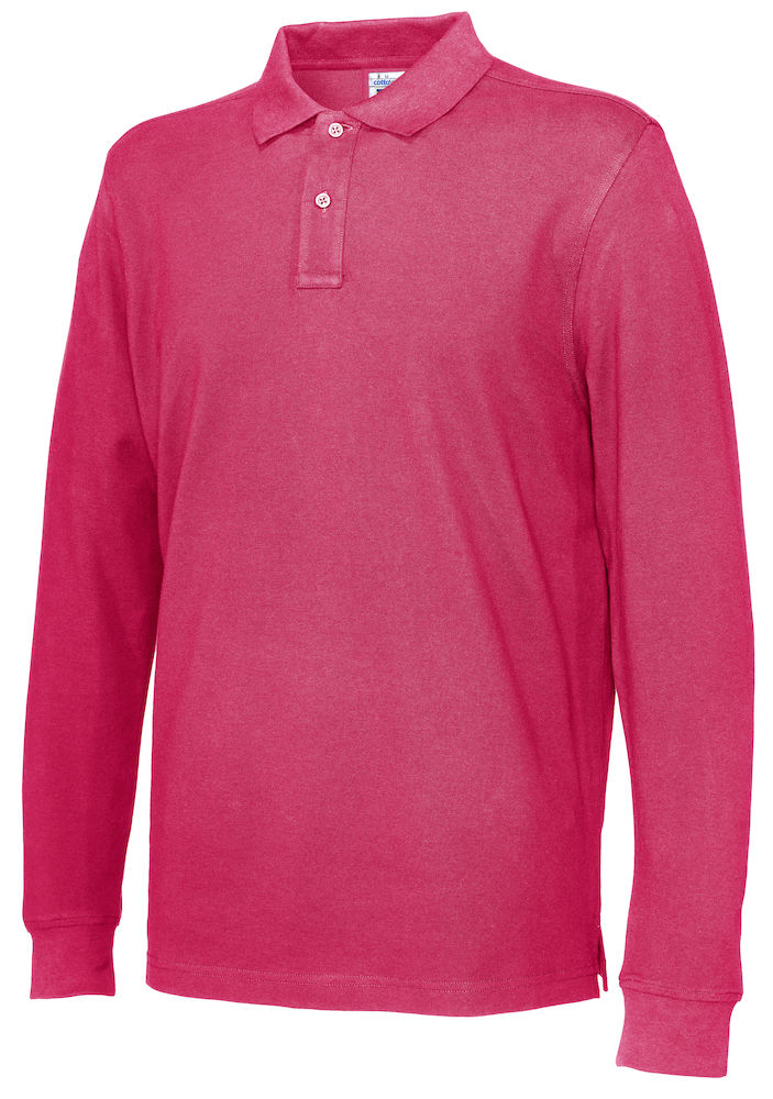 PIQUE LONG SLEEVE MAN Cottover Färg på REA - 13