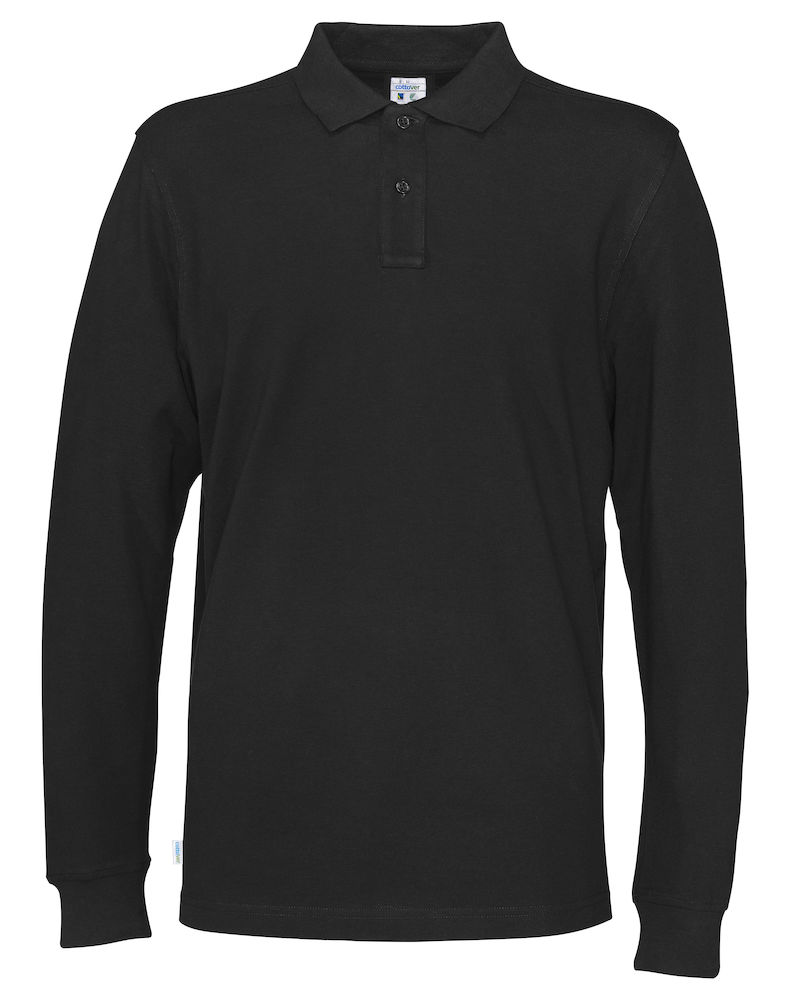 PIQUE LONG SLEEVE MAN Cottover Färg på REA - 11