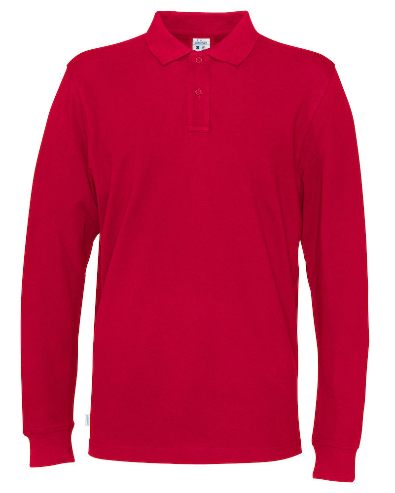 PIQUE LONG SLEEVE MAN Cottover Färg på REA - 5