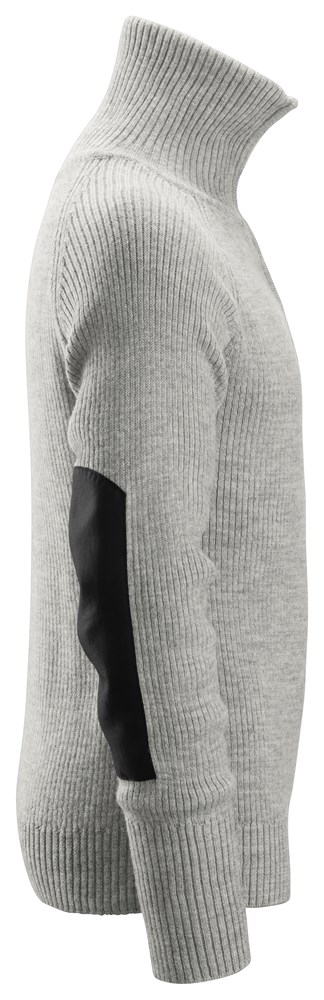 Snickers Workwear – AllroundWork, Ulltröja med halvlång dragkedja - 4