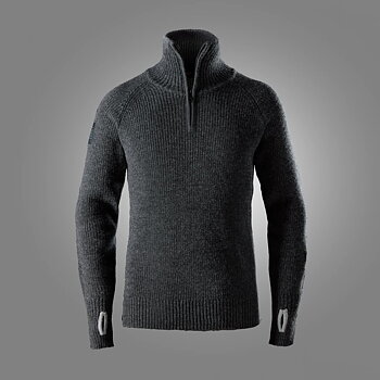 Snickers Workwear – AllroundWork, Ulltröja med halvlång dragkedja
