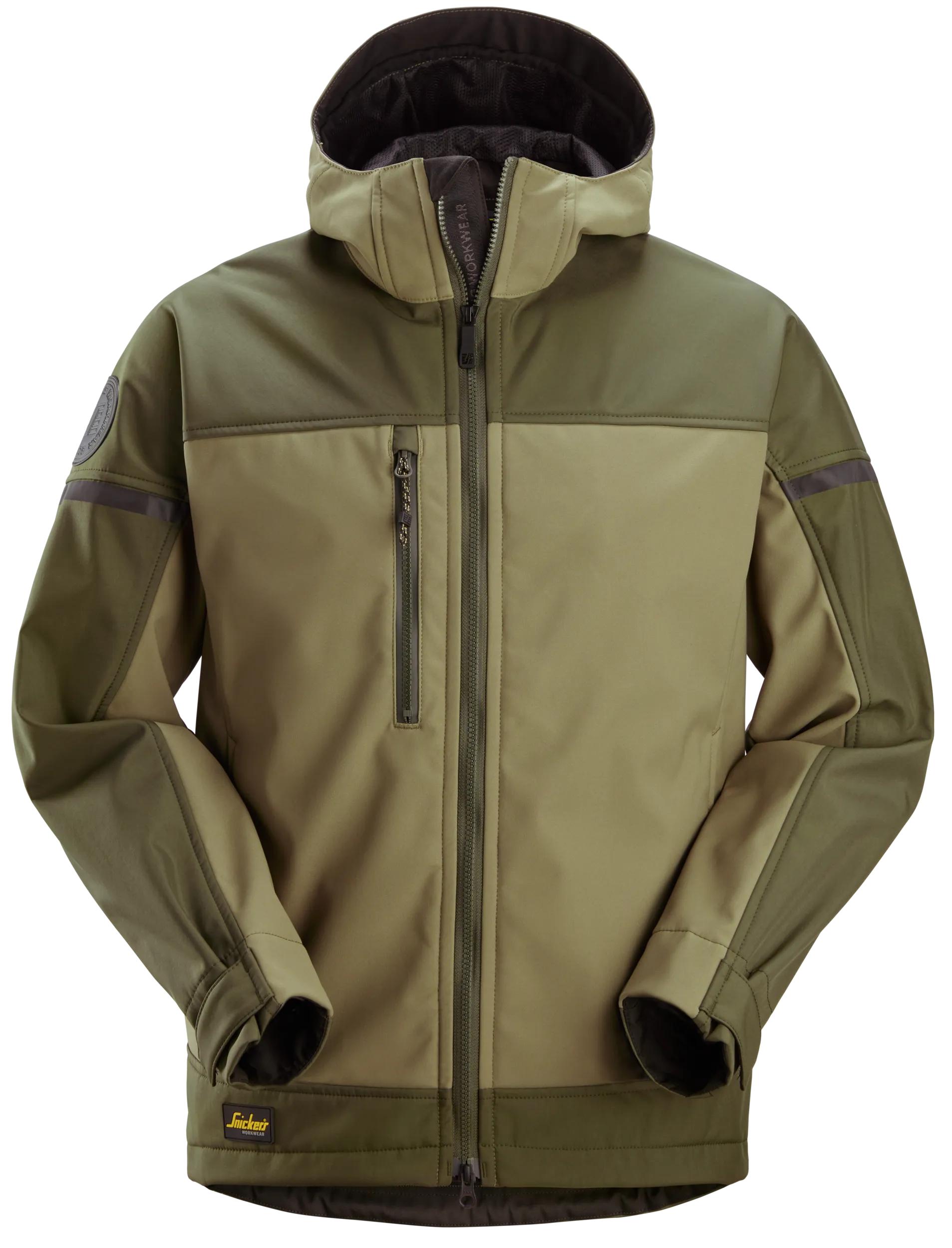 Snickers Workwear – AllroundWork, Softshelljacka med stretch och huva - 2