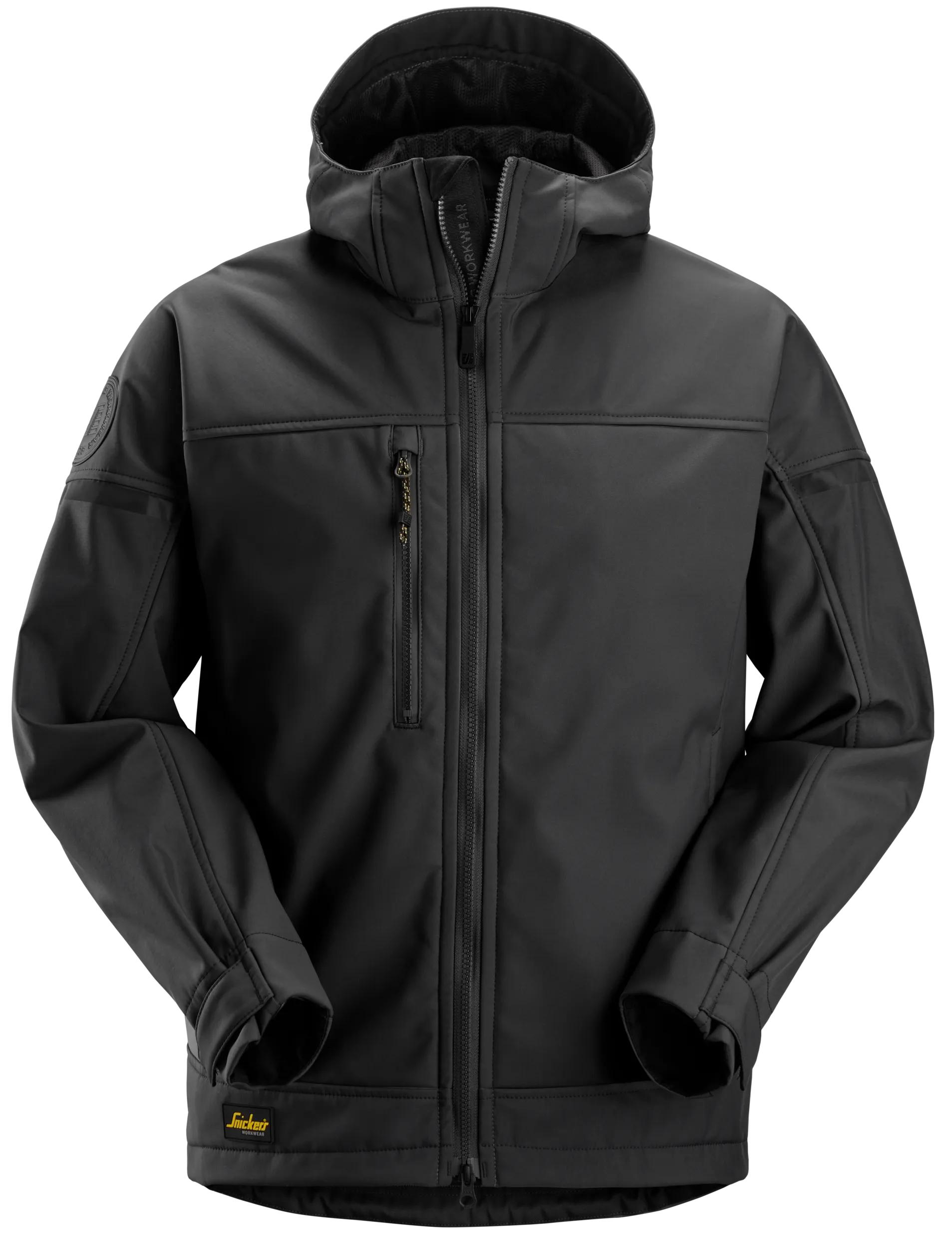 Snickers Workwear – AllroundWork, Softshelljacka med stretch och huva