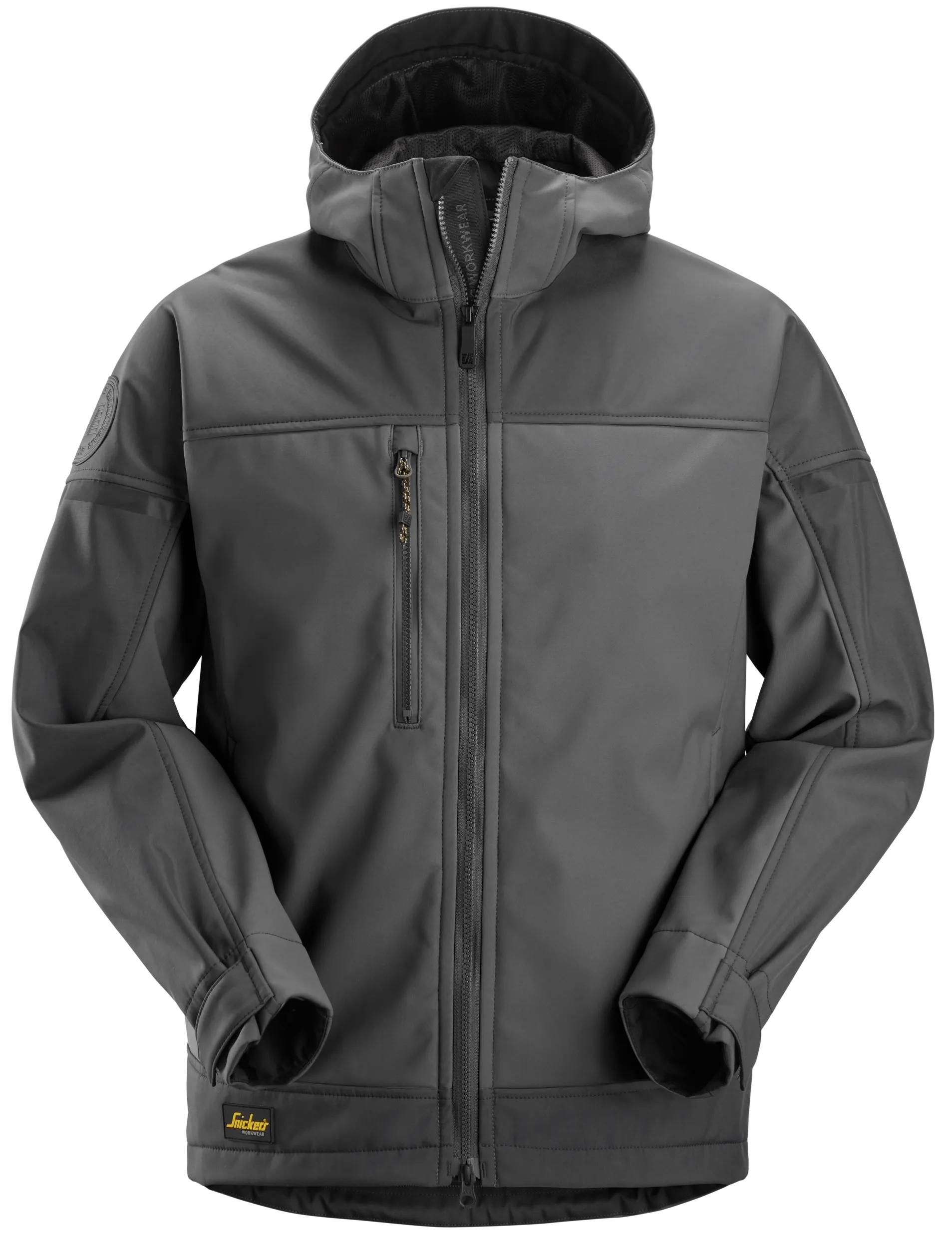 Snickers Workwear – AllroundWork, Softshelljacka med stretch och huva - 3
