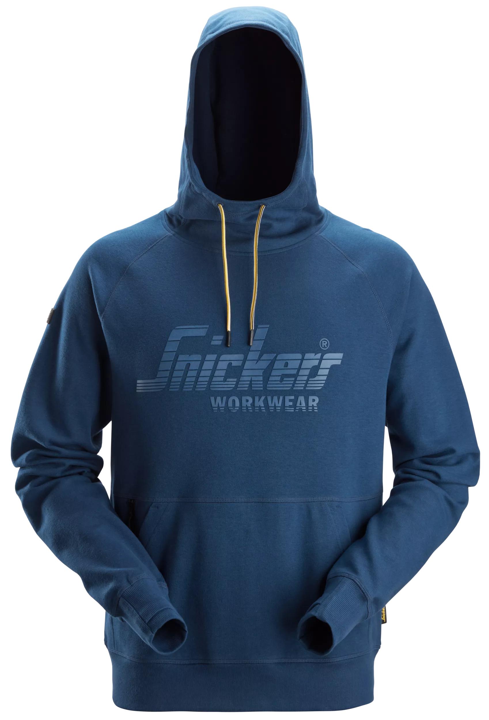 Snickers Workwear – Huvtröja med logo - 5
