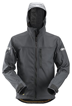 Snickers Workwear – AllroundWork, Softshelljacka med huva