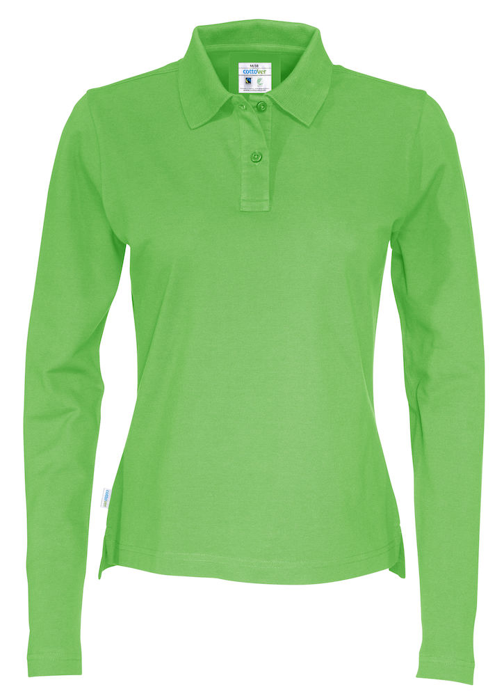Pique Long Sleeve Lady Cottover Färg på REA - 6