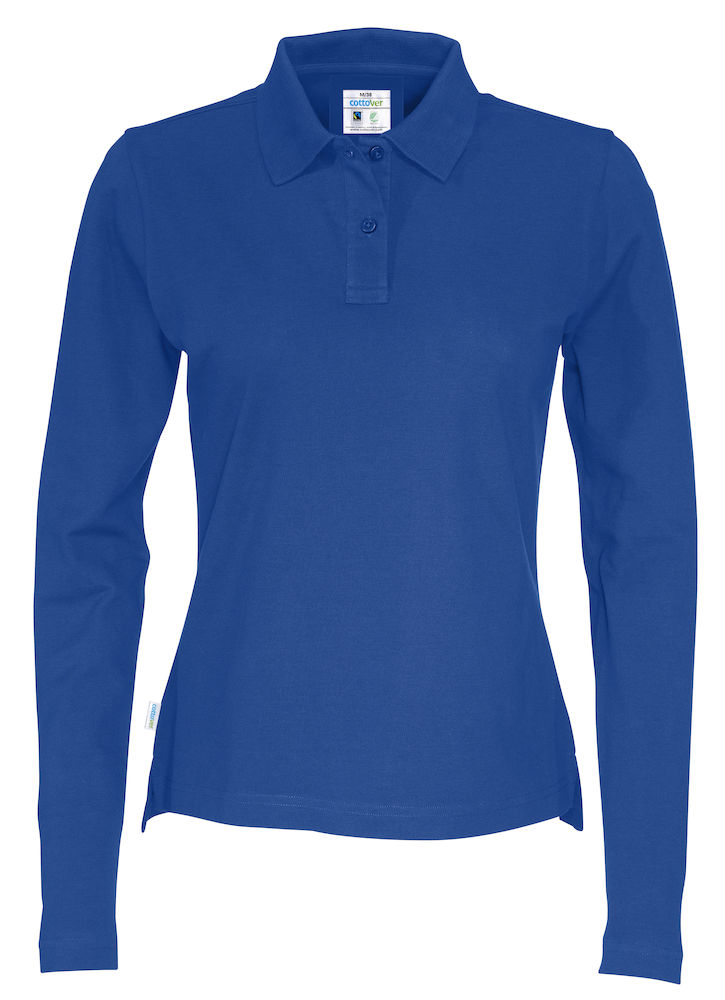 Pique Long Sleeve Lady Cottover Färg på REA - 7