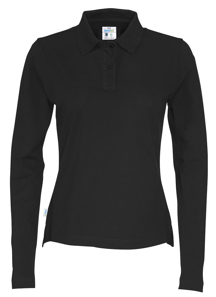 Pique Long Sleeve Lady Cottover Färg på REA - 11