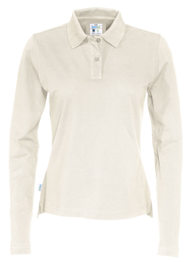 Pique Long Sleeve Lady Cottover Färg på REA - 2