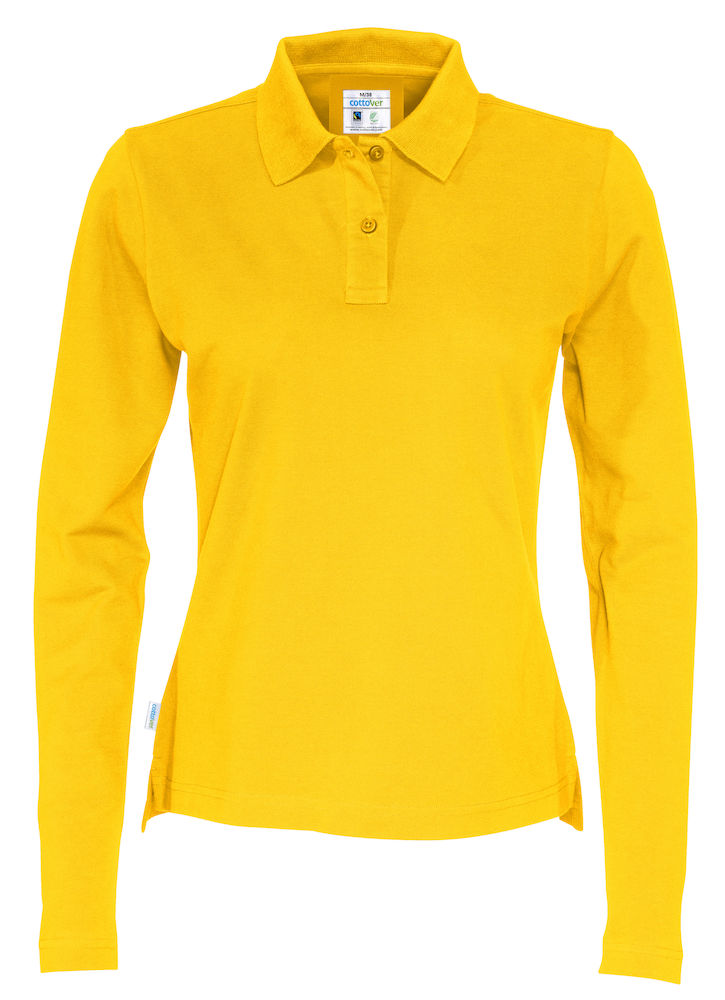 Pique Long Sleeve Lady Cottover Färg på REA - 3