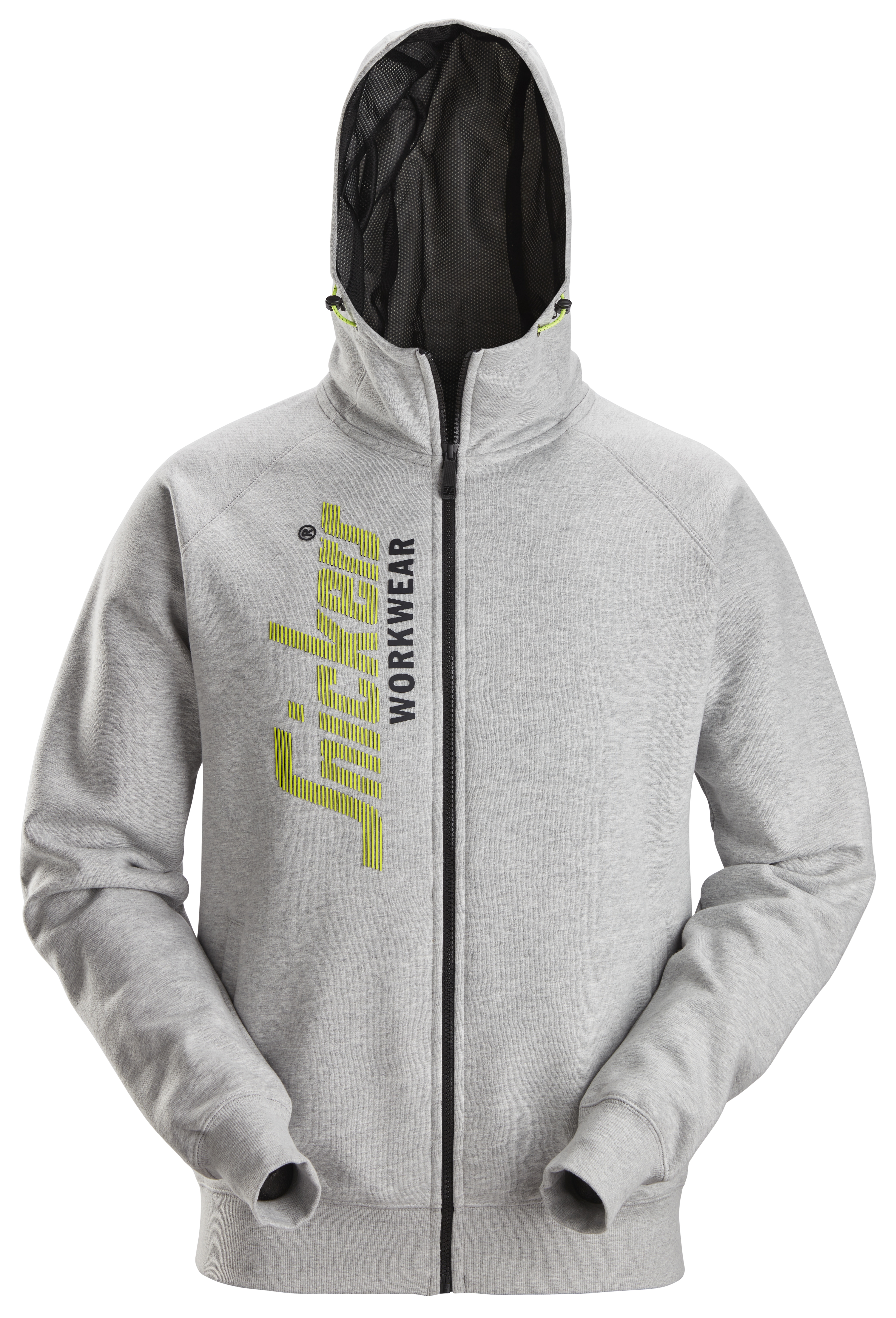 Snickers Workwear – Huvtröja med logo och hellång dragkedja - 2