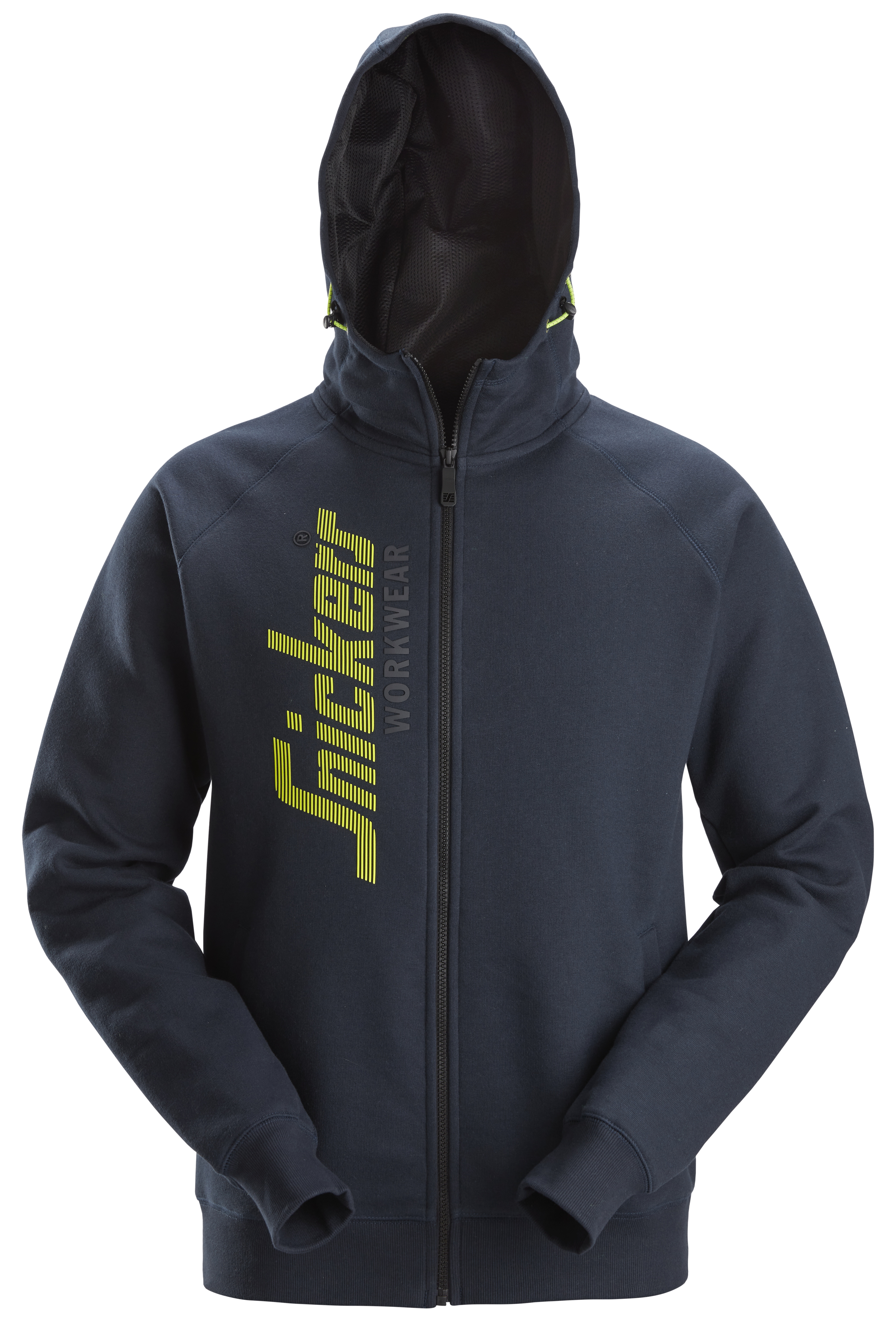 Snickers Workwear – Huvtröja med logo och hellång dragkedja - 3
