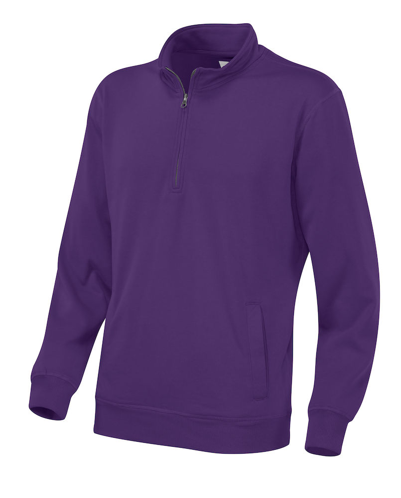 Half Zip Unisex Cottover Färg på REA - 11