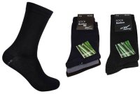 3-pack strumpa av bambu med komfort resår W REA