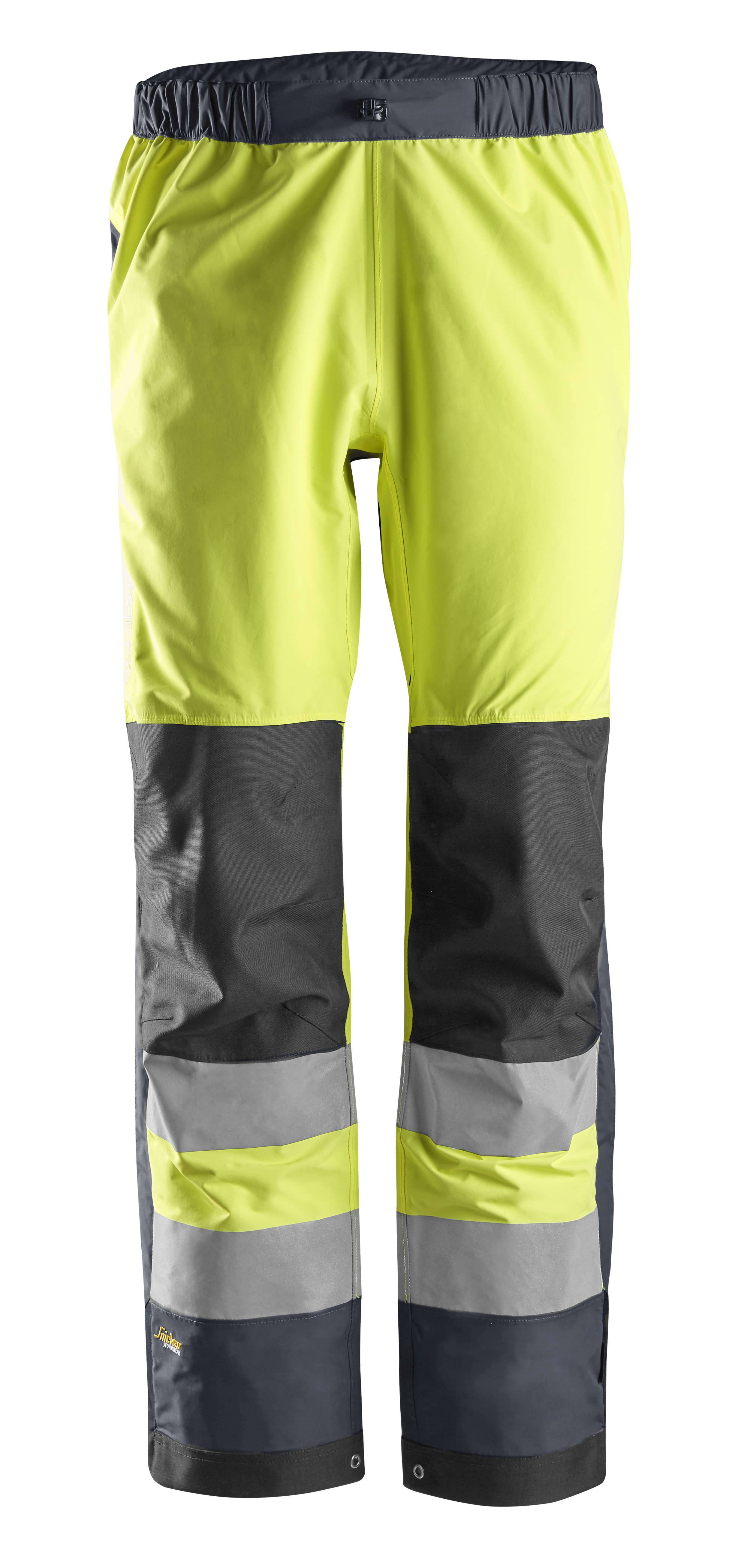Snickers Workwear – High-Vis, Vattentäta varselskalbyxor, klass 2 - 4