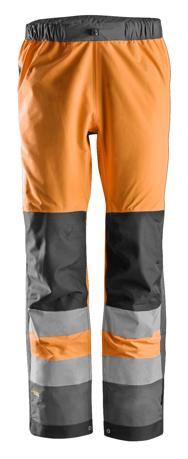Snickers Workwear – High-Vis, Vattentäta varselskalbyxor, klass 2 - 3