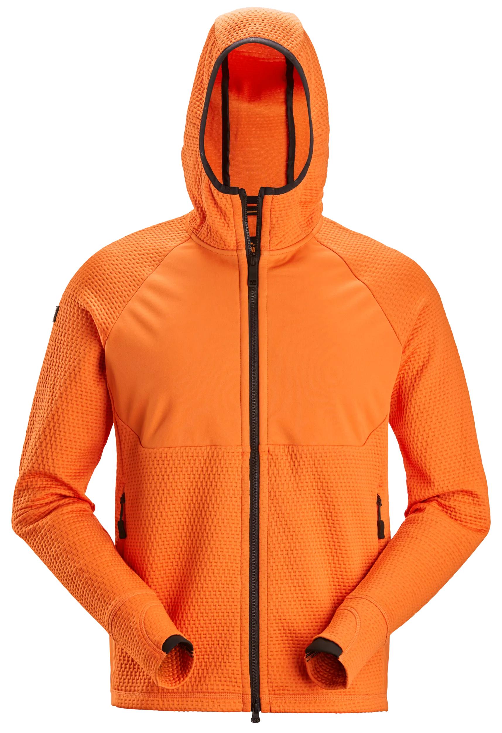 Snickers Workwear – FlexiWork, Mellanlager huvtröja med hellång dragkedja - 4