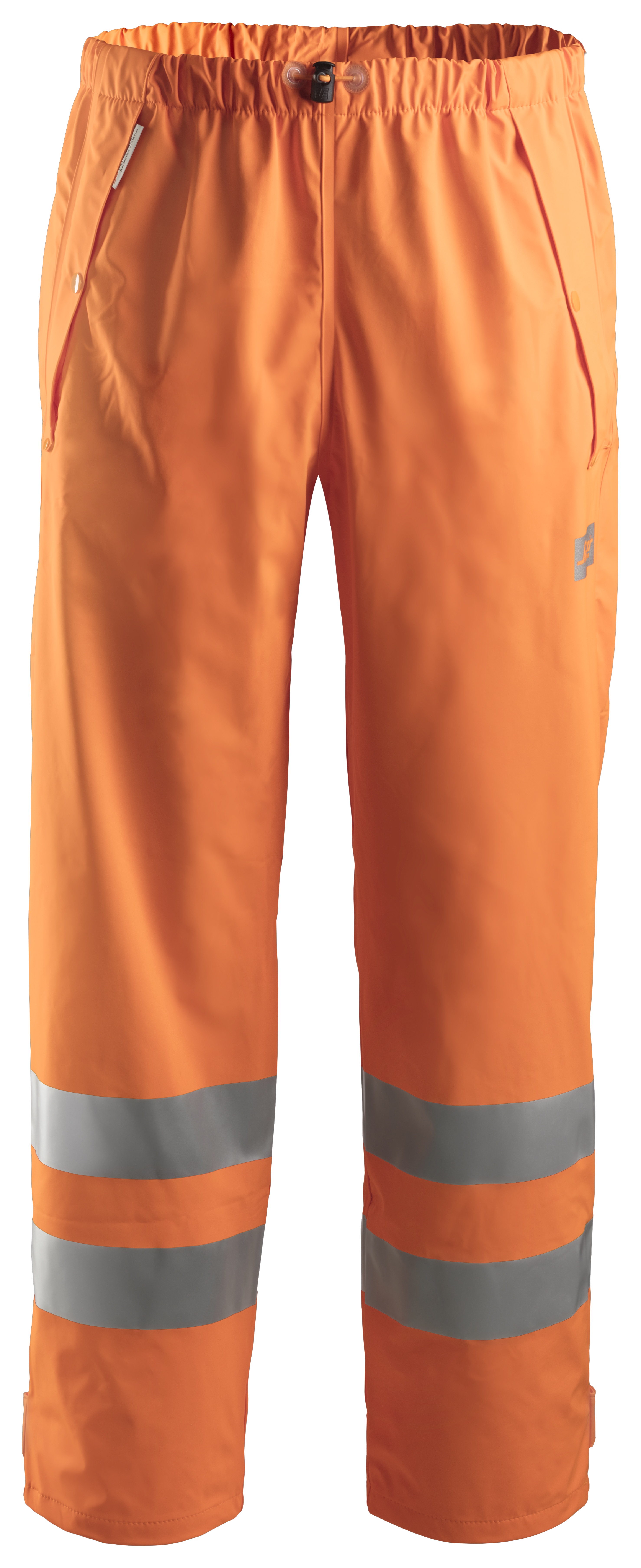 Snickers Workwear – High-Vis, PU Varselregnbyxor, klass 2