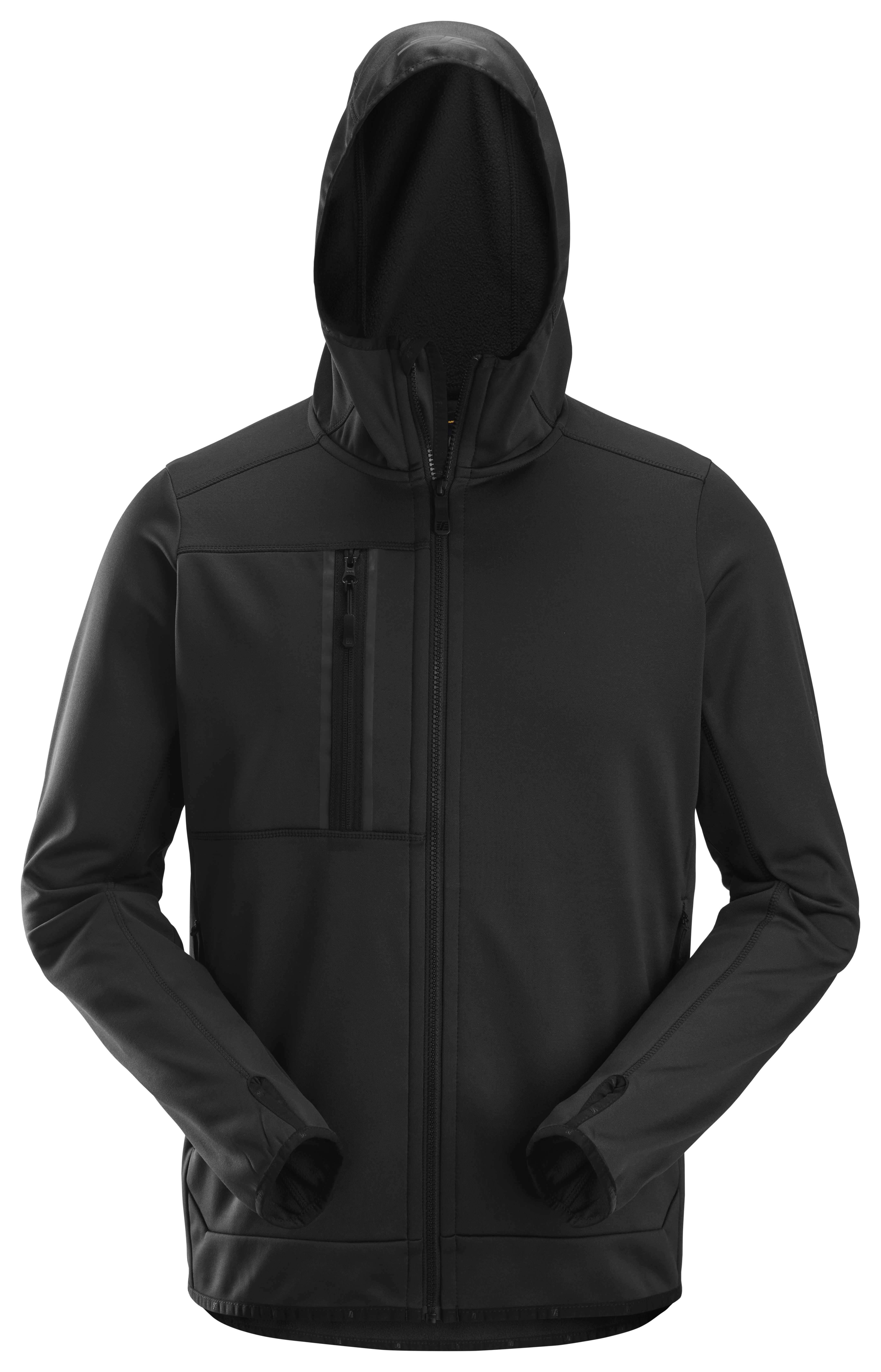 Snickers Workwear – AllroundWork, Huvtröja i fleece med hellång dragkedja