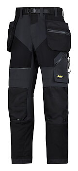 Snickers Workwear – FlexiWork, Arbetsbyxor+ med hölsterfickor