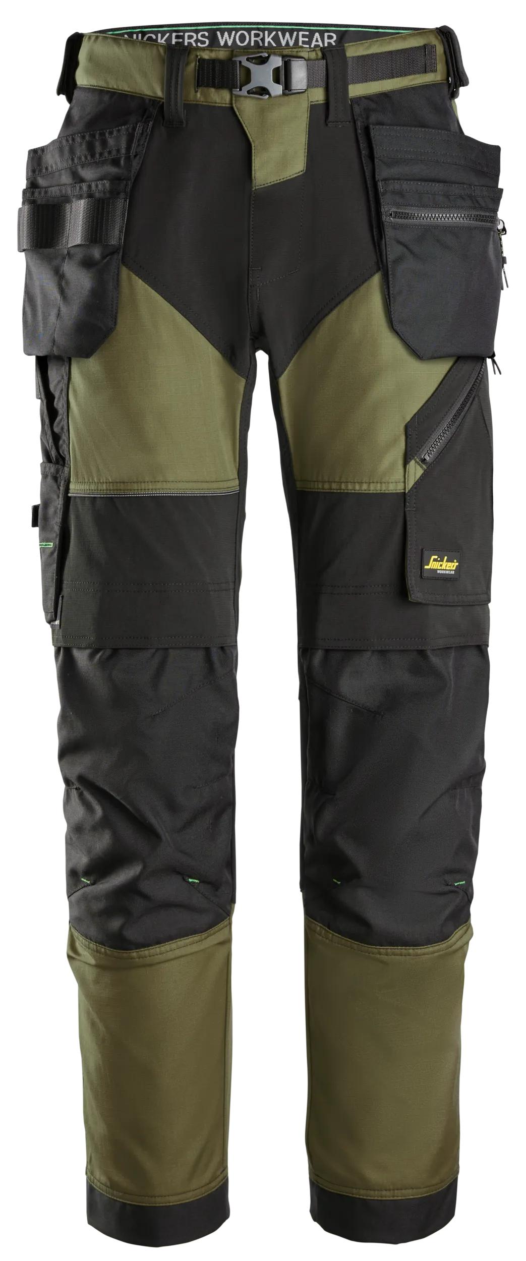 Snickers Workwear – FlexiWork, Arbetsbyxor+ med hölsterfickor - 7