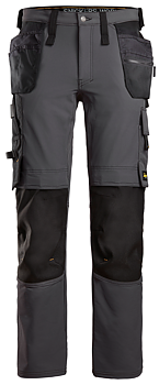 Snickers Workwear – AllroundWork, Byxor i fullstretch med hölsterfickor