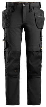 Snickers Workwear – AllroundWork, Byxor i fullstretch med hölsterfickor