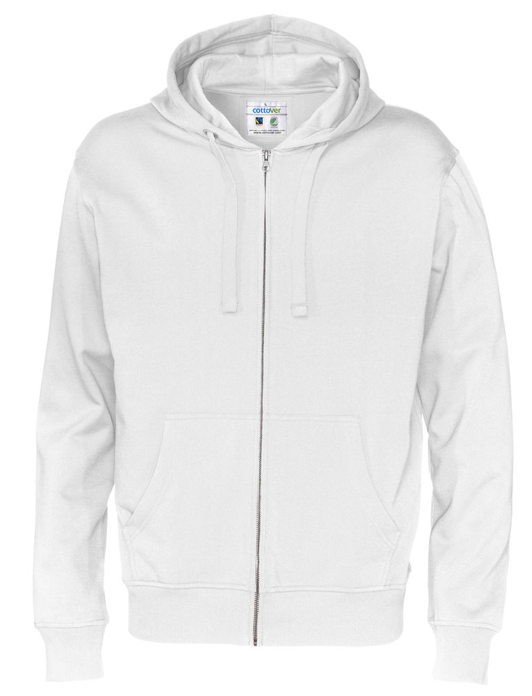 FULL ZIP HOOD MAN Cottover Färg på REA - 3