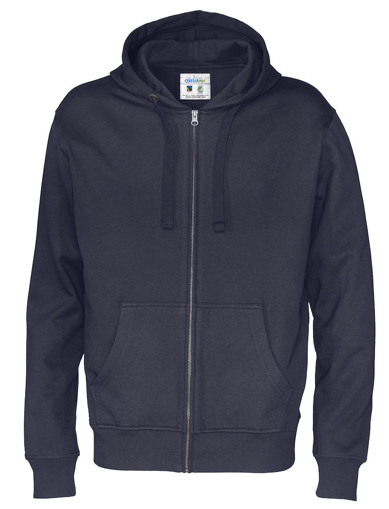  FULL ZIP HOOD MAN Cottover Färg på REA