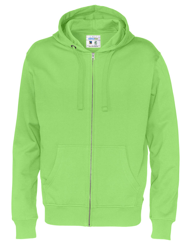  FULL ZIP HOOD MAN Cottover Färg på REA - 6