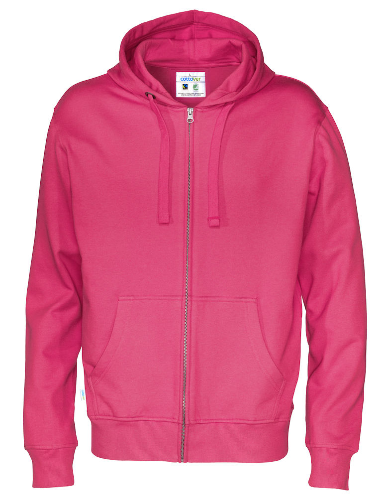  FULL ZIP HOOD MAN Cottover Färg på REA - 11