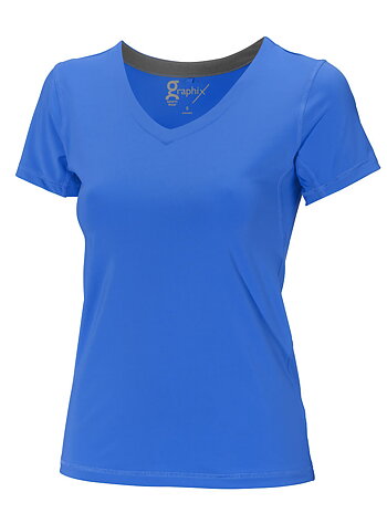 Coruna v-neck tee woman Graphix REA