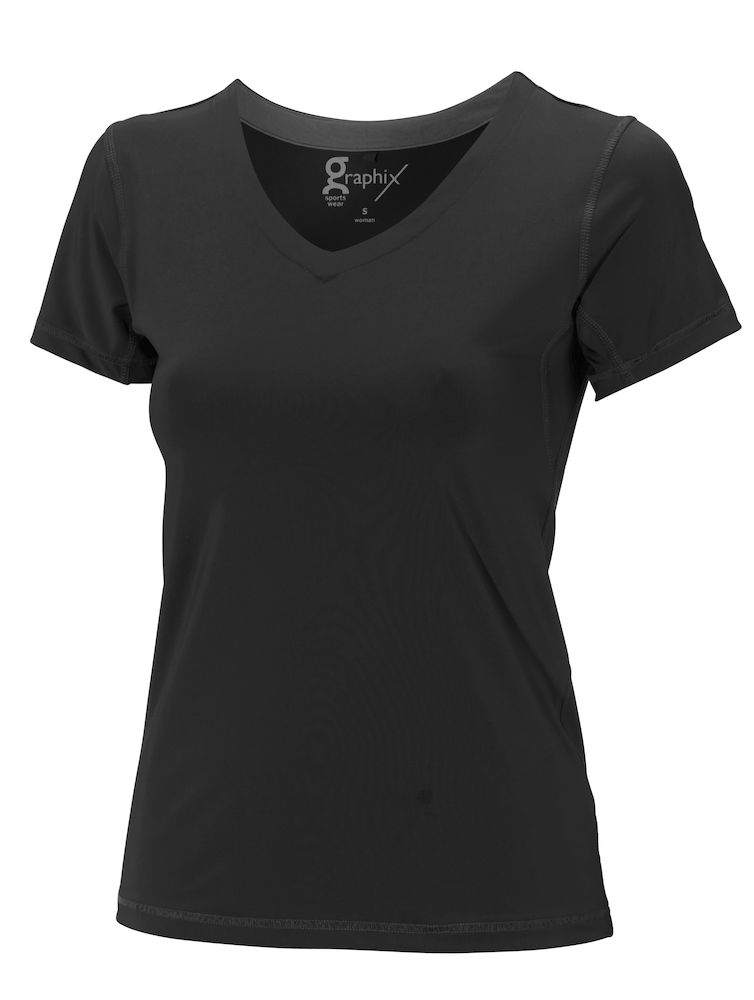 Coruna v-neck tee woman Graphix REA - 3
