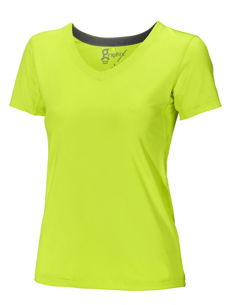 Coruna v-neck tee woman Graphix REA - 2