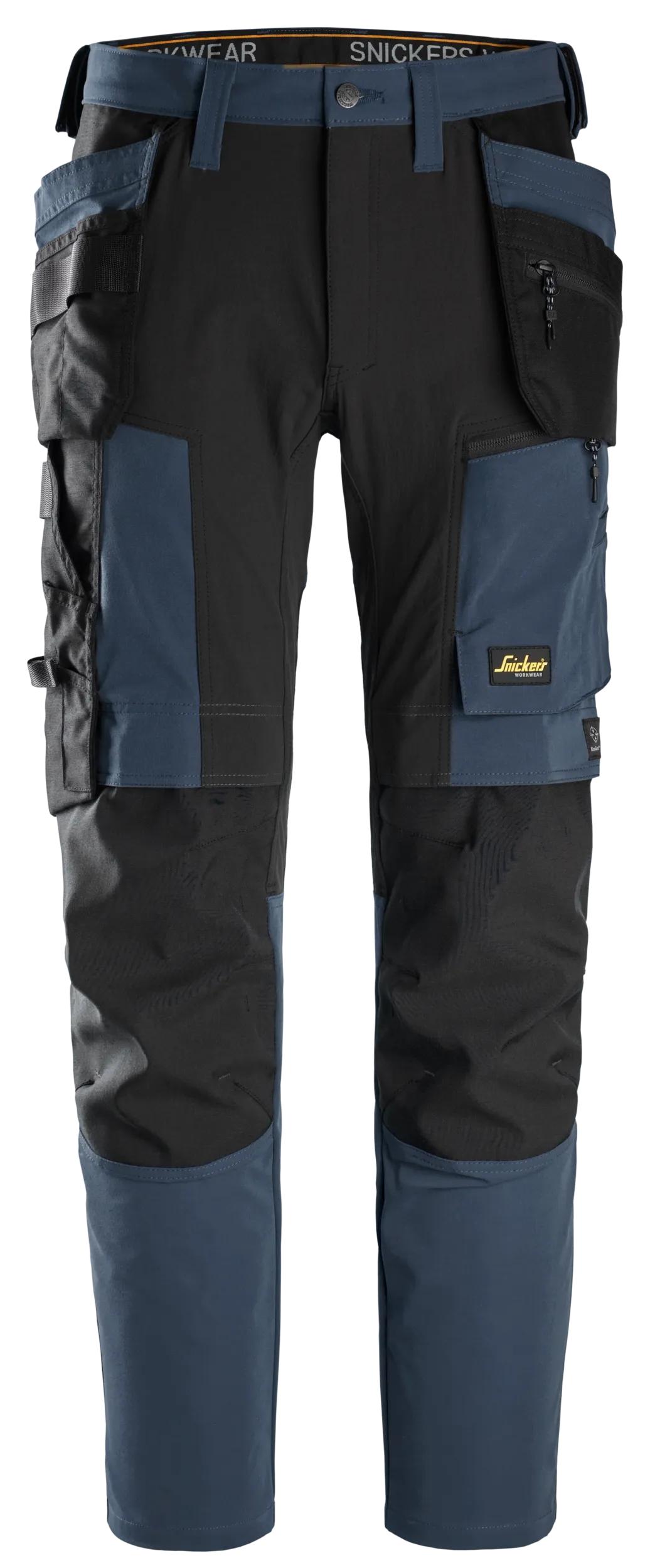 Snickers Workwear – AllroundWork, Stretchbyxor med hölsterfickor - 4