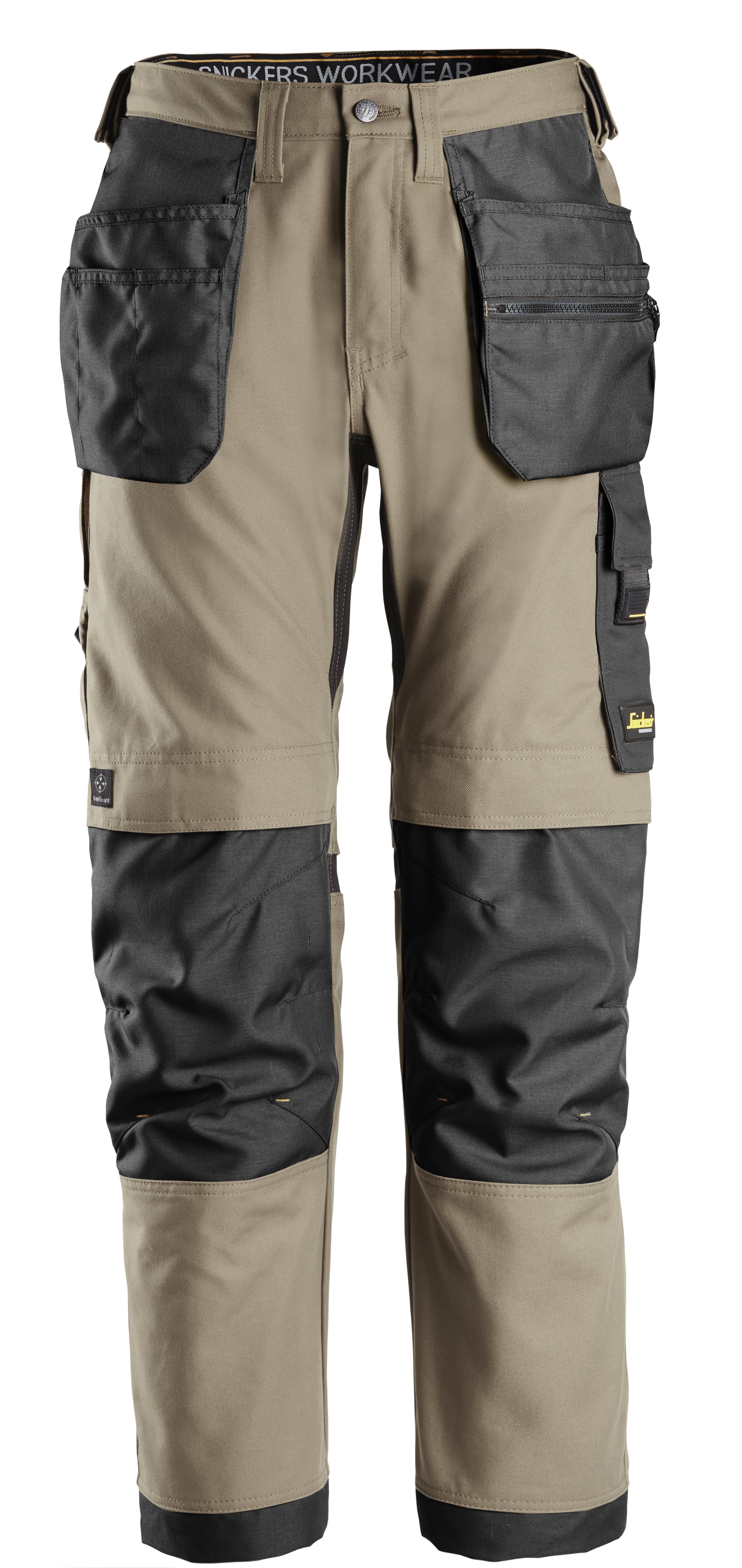 Snickers Workwear – AllroundWork, Stretchbyxor i Canvas+ med hölsterfickor - 3