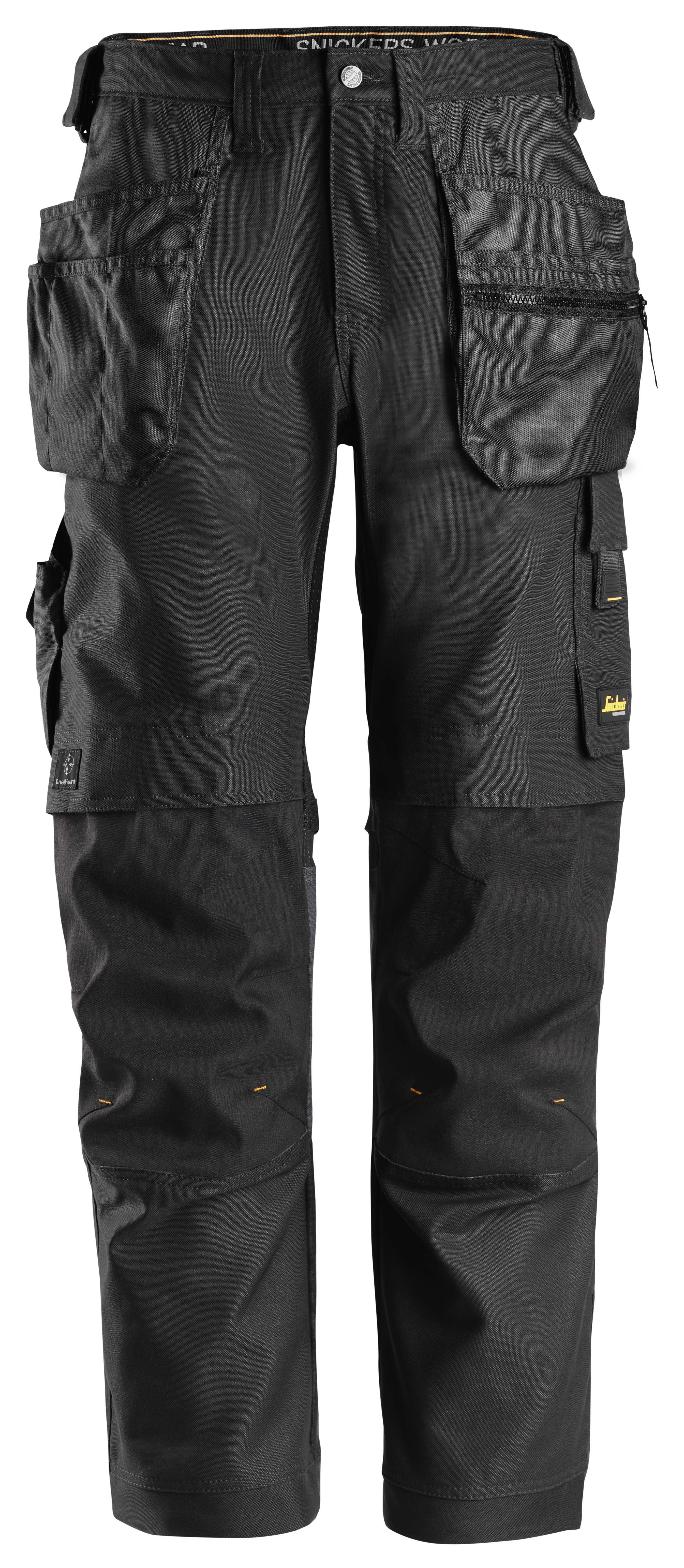 Snickers Workwear – AllroundWork, Stretchbyxor i Canvas+ med hölsterfickor